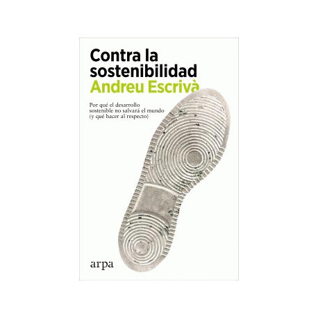 Libro: Contra la sostenibilidad