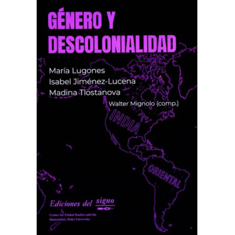 Libro: Género y descolonialidad